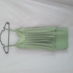 StudioY green knee length dress size small